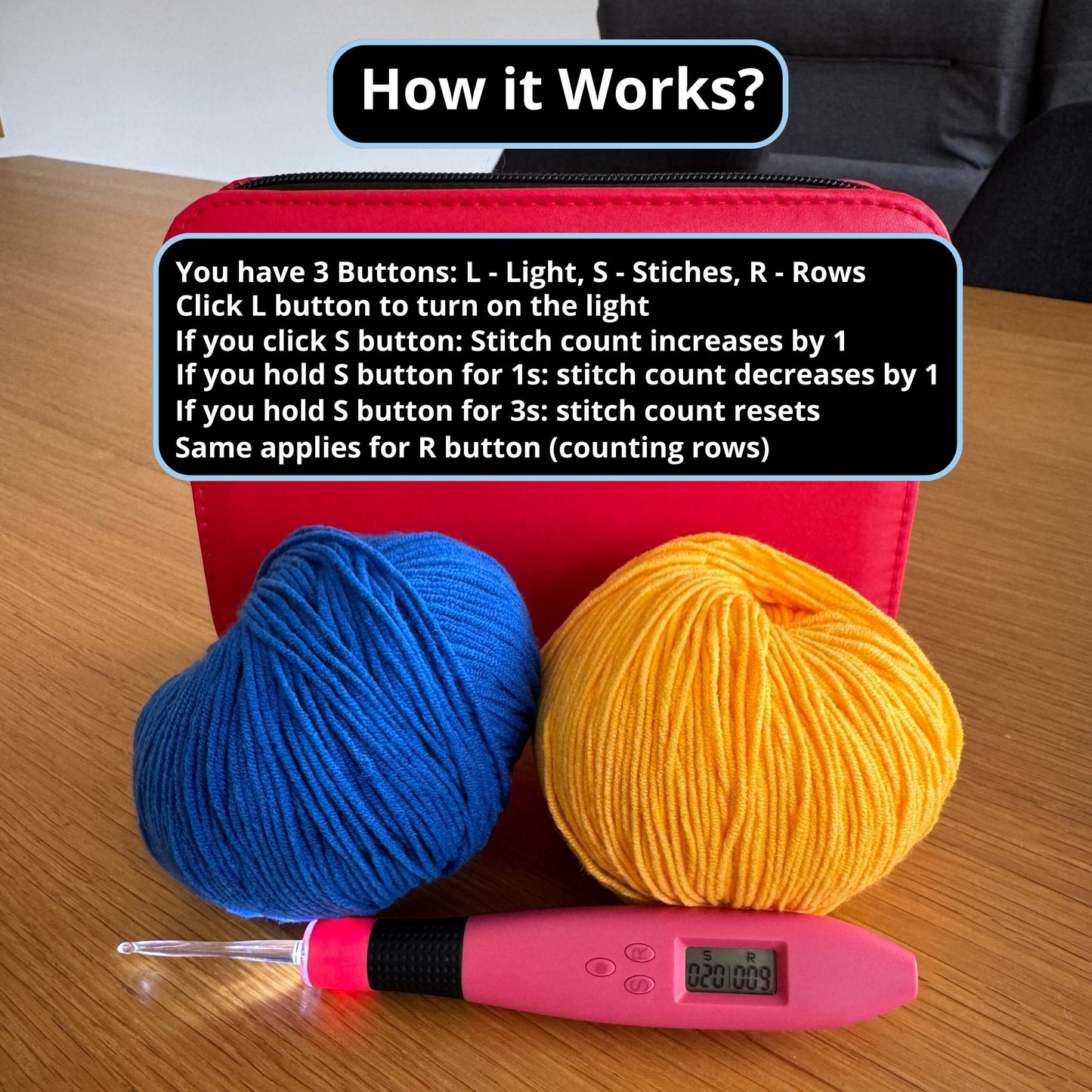 Counting Crochet Set